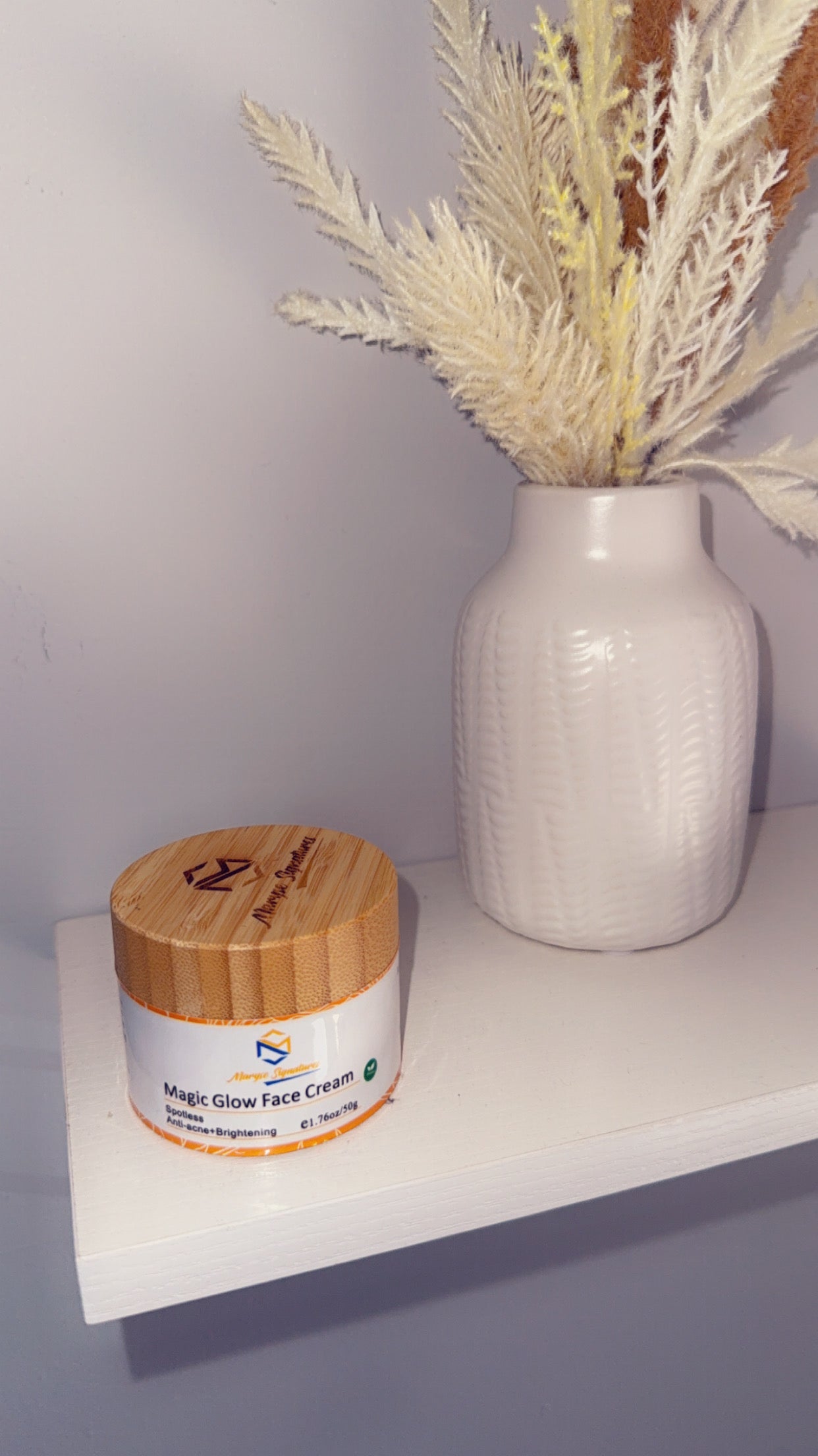 Magic glow carrot face cream