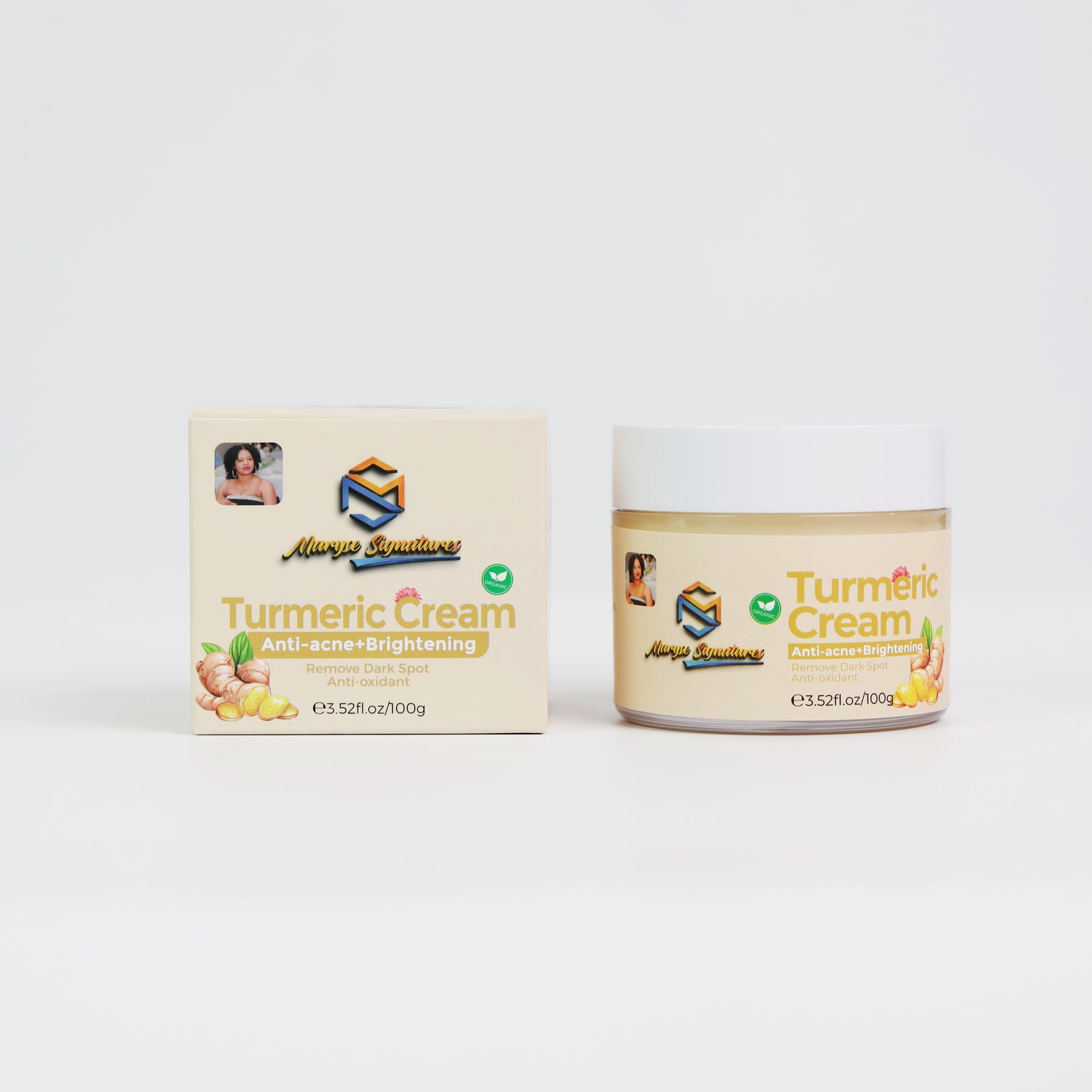 Turmeric face cream