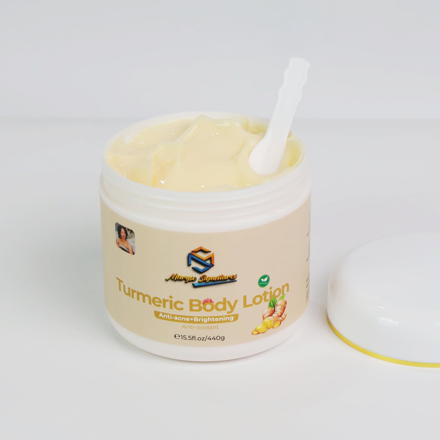 Turmeric body lotion