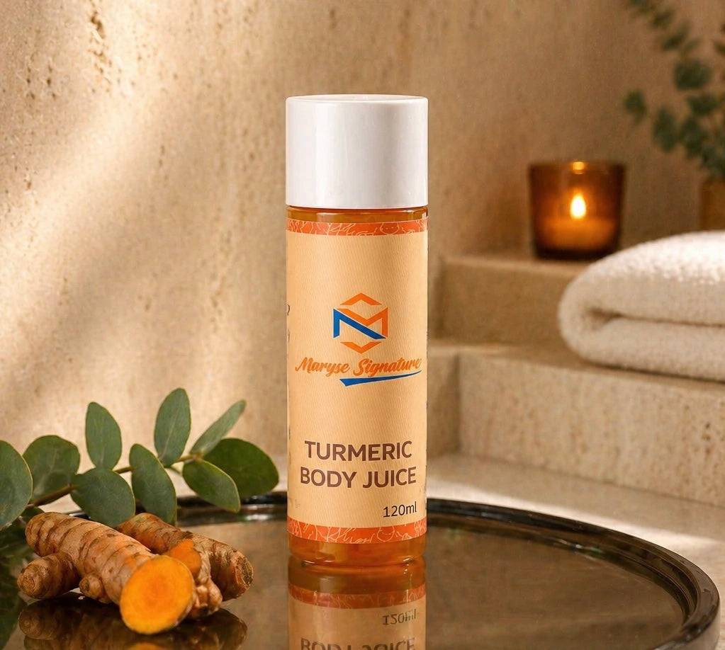 Turmeric brightening body juice