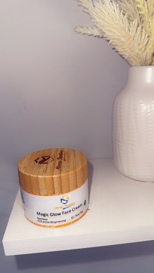 Magic glow carrot face cream
