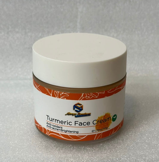 Turmeric face cream reduce acne Fade dark spots