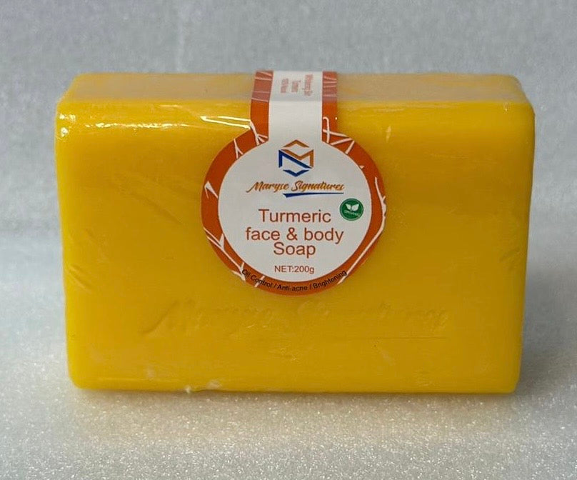 Turmeric Soap Bar for Face & Body-Tumeric Soap Acne