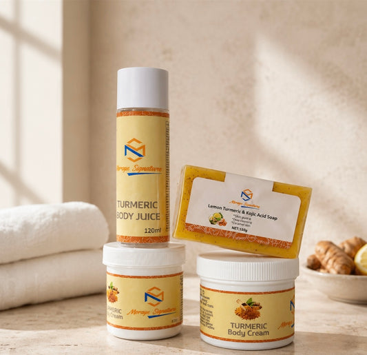 Turmeric brightening