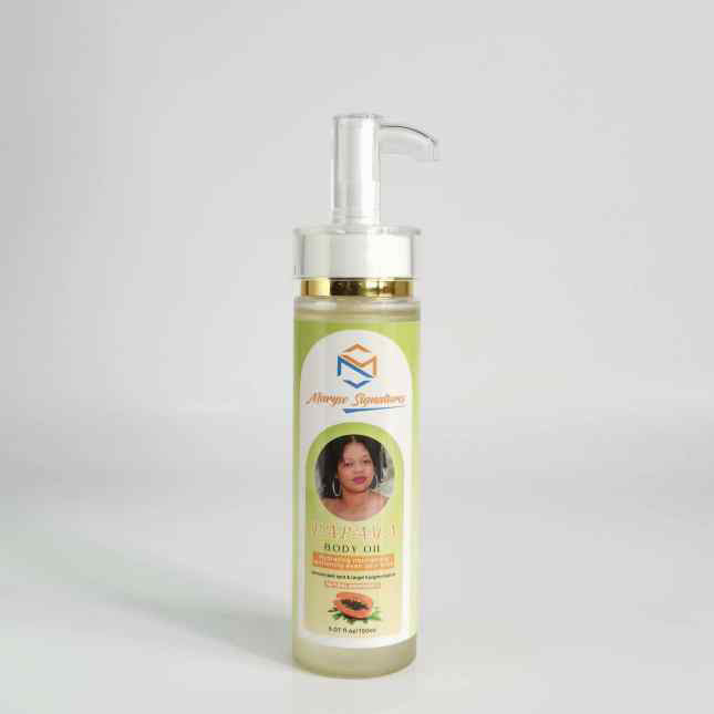 Papaya body oil