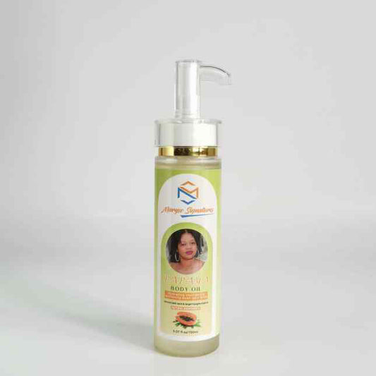 Papaya body oil