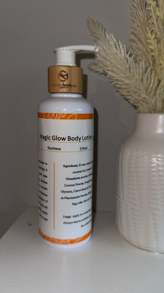 Magic glow dark spot lotion